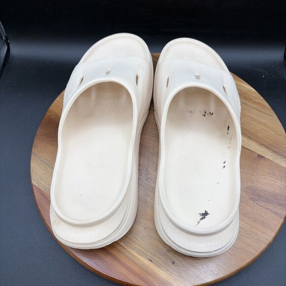 Hoka Ora Recovery Slide 3 Mens Size 8 Vanilla Tan Flip Flops Sandals Shoes main image 5
